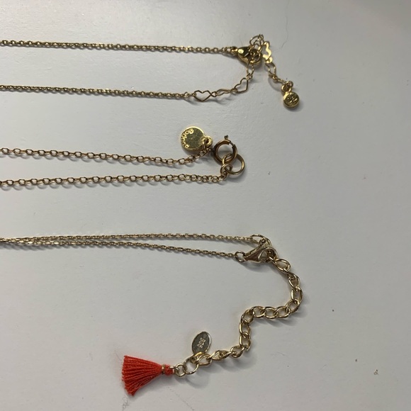 Dainty Gold Necklace Set of 2 - Picture 3 of 5